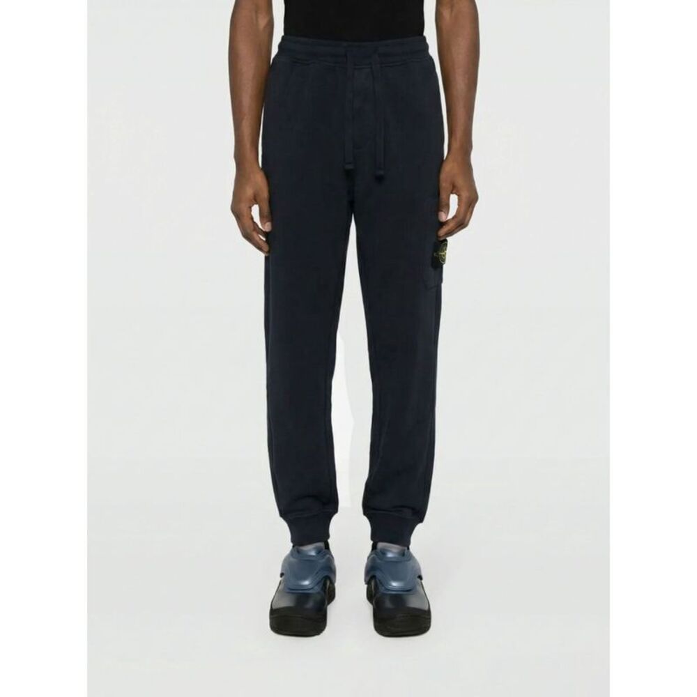 Stone Island Pants Men Blue